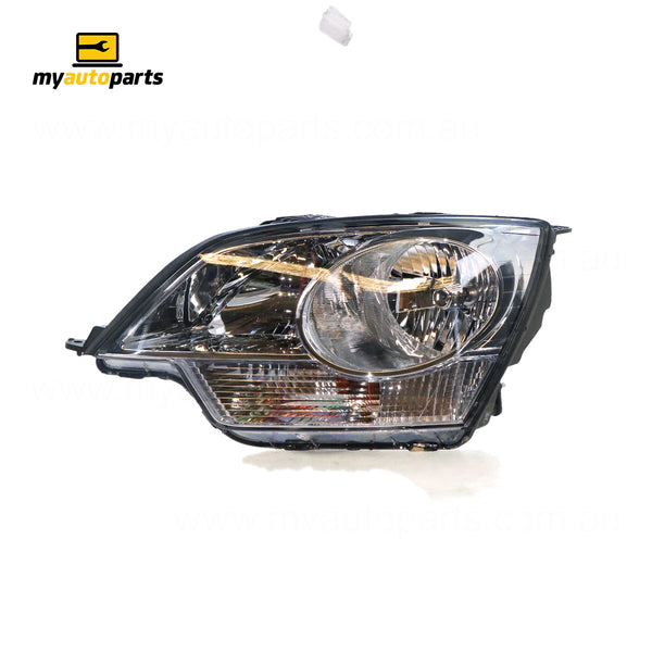 Halogen Manual Adjust Head Lamp Passenger Side Genuine Suits Holden Captiva CG 2006 to 2011