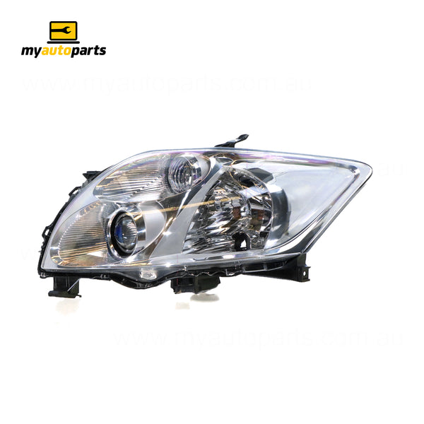 Halogen Head Lamp Passenger Side Certified Suits Toyota Corolla ZRE152R 2007 to 2009