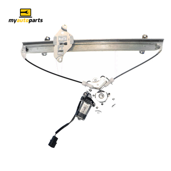Electric With Motor Front Door Window Regulator Drivers Side Aftermarket Suits Mitsubishi Lancer CH 2003 to 2007