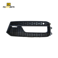 Front Bar Grille With Fog Light Mount Passenger Side Genuine Suits Audi A1 Sport 8X Sportback 2/2015 to 7/2019