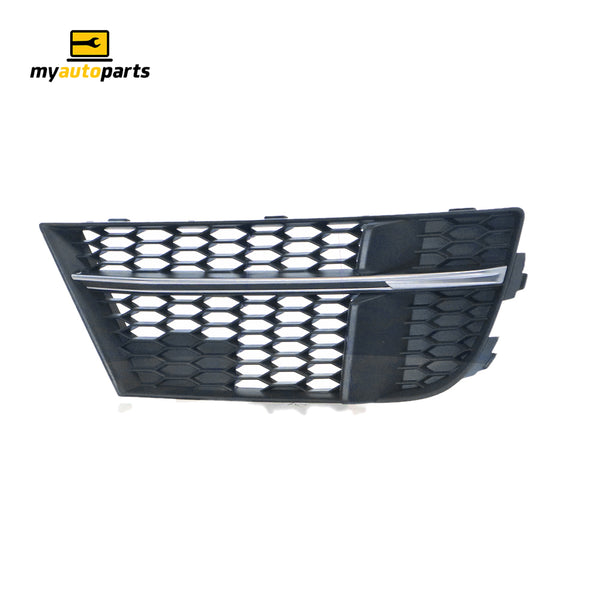 Black/Chrome Front Bar Grille Drivers Side Genuine Suits Audi S3 8V 5/2016 On