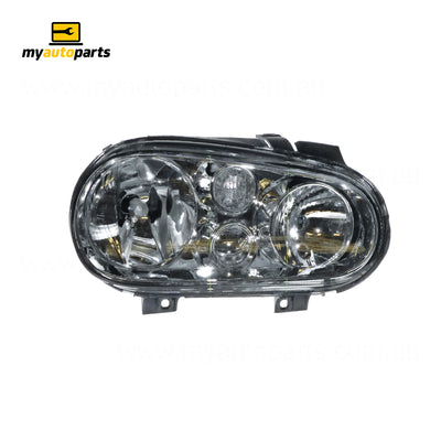 Halogen Electric Adjust Head Lamp Drivers Side Certified Suits Volkswagen Golf 1J 1998 to 2004