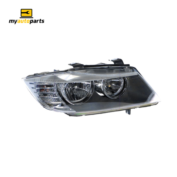 Halogen Electric Adjust Head Lamp Drivers Side OES Suits BMW 3 Series E90 2008 to 2012