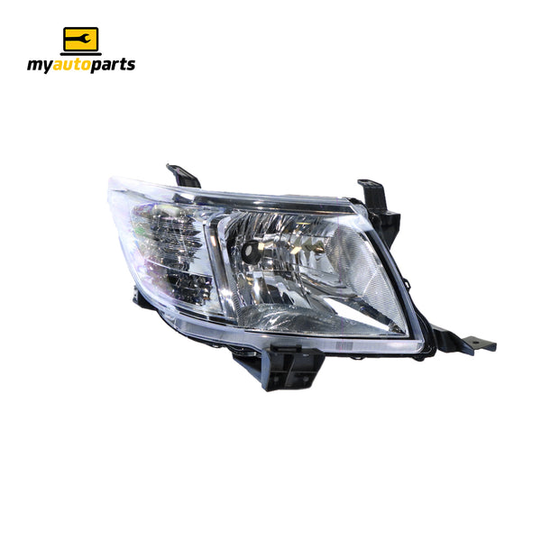 Head Lamp Drivers Side Certified suits Toyota Hilux 2011 to 2015