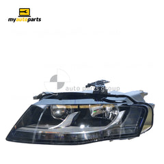 Halogen Head Lamp Passenger Side Certified Suits Audi A4 B8 4/2008 to 5/2012