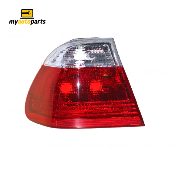 Tail Lamp Clear/Red Passenger Side Certified Suits BMW 3 Series E46 Sedan 9/1998 to 9/2001