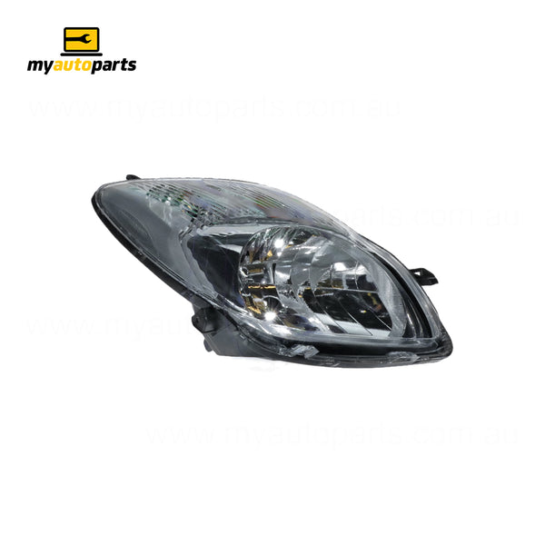 Head Lamp Drivers Side Genuine suits Toyota Yaris 2008 to 2011