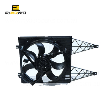 12 v Radiator Fan Assembly Aftermarket Suits Volkswagen Polo 9N 2005 to 2010