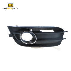 Front Bar Grille Passenger Side Genuine Suits Audi A1 Ambition 8X 12/2010 to 5/2013