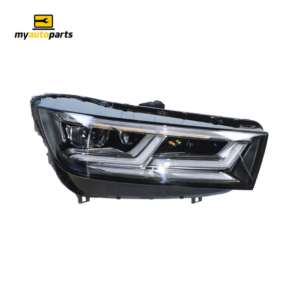 LED Head Lamp Drivers Side Genuine Suits Audi SQ5 FY 2017 to 2021