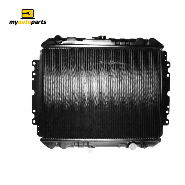 Radiator 32 / 32 mm Brass Copper 420 x 548 x 32 mm Manual 2.8 L 4JB1 Aftermarket Suits Holden Rodeo TF 1988 to 2003