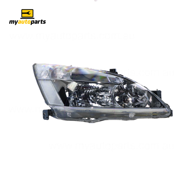 Head Lamp Drivers Side Genuine Suits Honda Accord CM 5/2006 to 2/2008