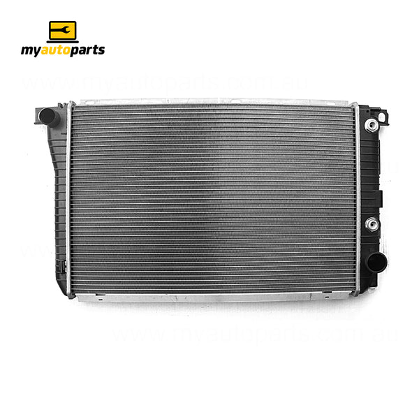 Radiator 38 / 45 mm Plastic Aluminium 636 x 418 x 32 mm Manual/Auto 4.0L L INTECH Aftermarket Suits Ford Falcon DC/XG 1988 to 1996