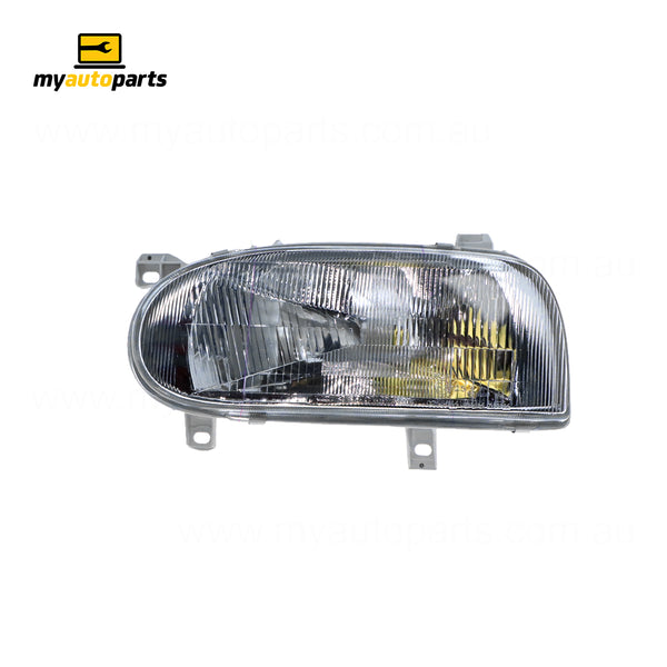 Head Lamp Passenger Side Certified Suits Volkswagen Golf MK 3 1994 to 1998