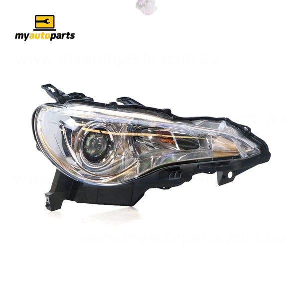 Halogen Head Lamp Drivers Side Genuine Suits Toyota 86 ZN6R 2012 to 2016