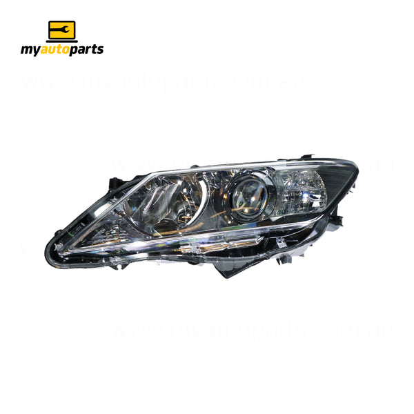 Halogen Head Lamp Passenger Side Genuine Suits Toyota Aurion GSV50R 2012 to 2017