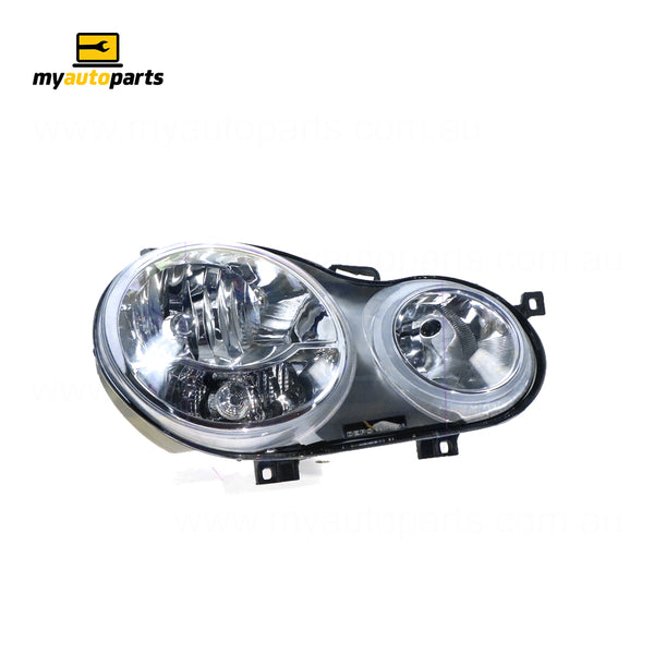 Halogen Electric Adjust Head Lamp Drivers Side Certified Suits Volkswagen Polo 9N 2002 to 2005