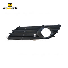 Front Bar Grille With Fog Light Mount Passenger Side Certified Suits Holden Astra AH 10/2004 to 10/2006