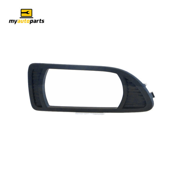 Front Bar Grille With Fog Light Mount Drivers Side Genuine Suits Kia Carnival VQ 2006 to 2015