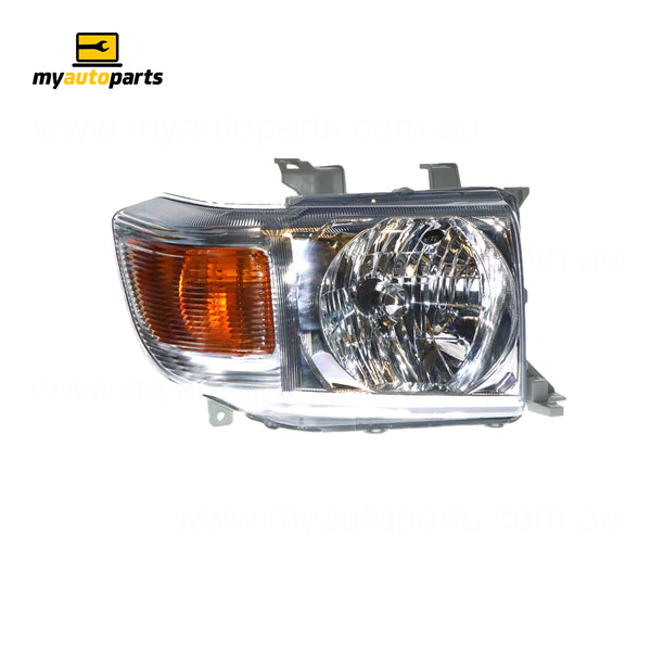 Head Lamp Drivers Side Certified suits Toyota Landcruiser 70 Series 2007 to 2016
