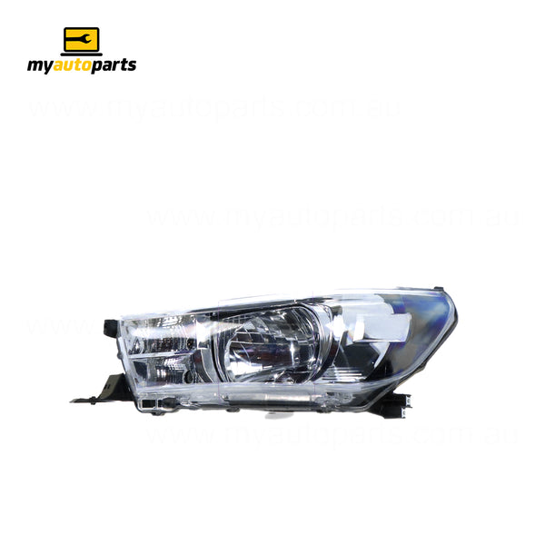 Head Lamp Passenger Side Certified suits Toyota Hilux 2015 On