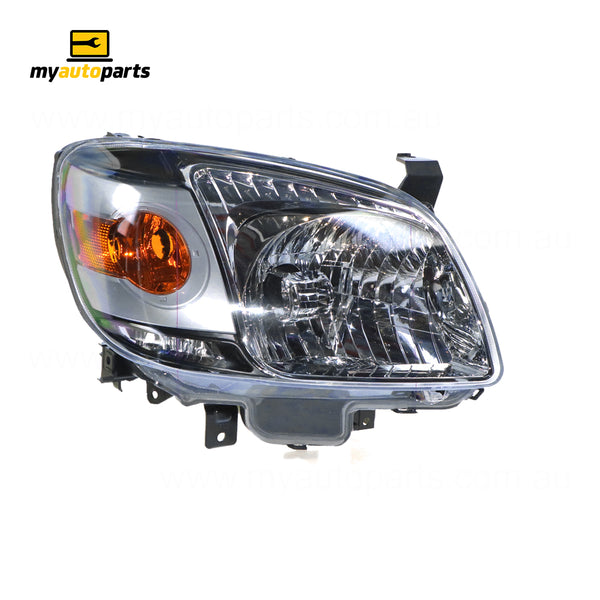 Head Lamp Drivers Side Certified Suits Mazda BT50 UN 11/2006 to 6/2008