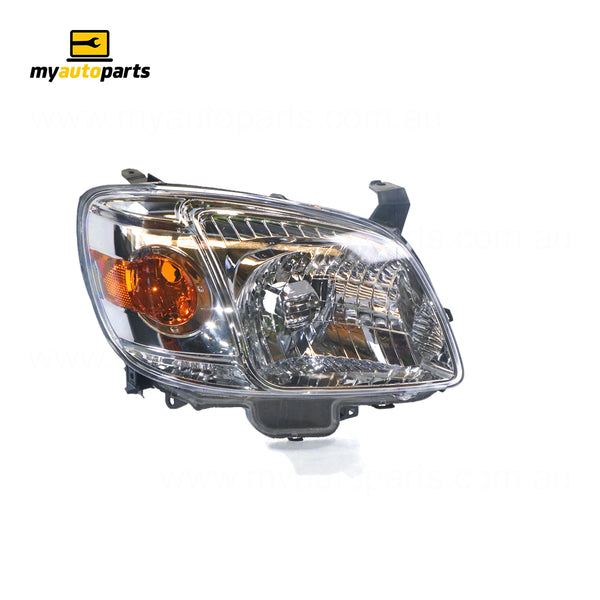Head Lamp Drivers Side Certified Suits Mazda BT50 UN 6/2008 to 10/2011
