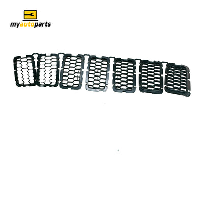Black Grille Mesh Genuine Suits Jeep Grand Cherokee WK 2011 to 2021