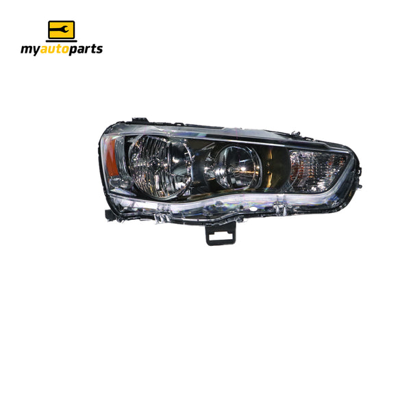 Halogen Head Lamp Drivers Side Genuine Suits Mitsubishi Outlander ZH 2009 to 2012