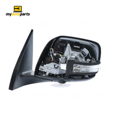 Door Mirror With Camera & Indicator Passenger Side Genuine suits Toyota Prado 150 Series 2009 to 2013