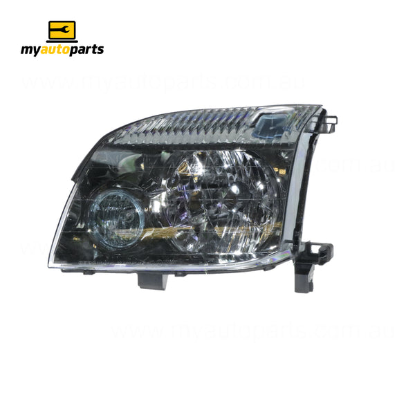 Halogen Electric Adjust Head Lamp Passenger Side Certified Suits Nissan X-Trail T30 2001 to 2007