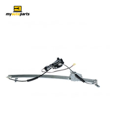 Front Door Window Regulator Passenger Side Aftermarket suits Mitsubishi Pajero