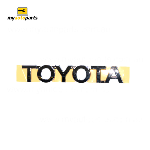 Tail Gate Emblem Genuine suits Toyota Yaris