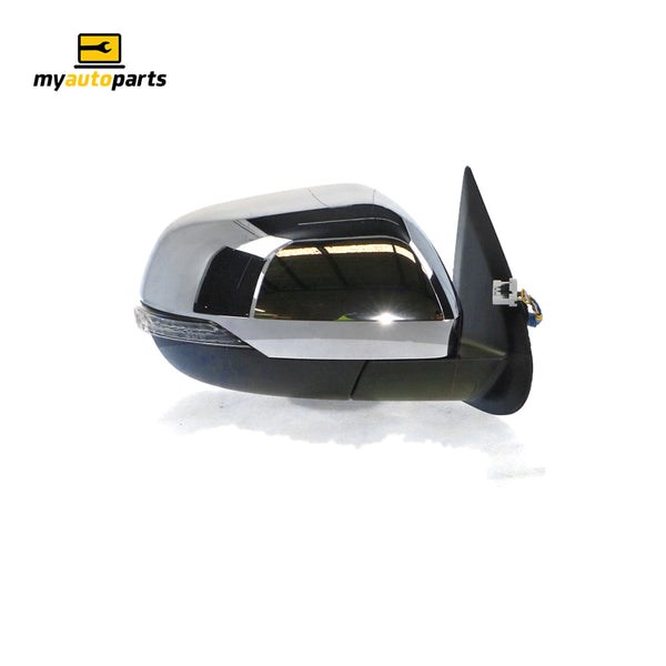 Electric With Indicator Door Mirror Drivers Side Genuine suits Mitsubishi Pajero Sport
