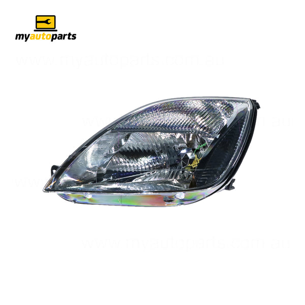 Head Lamp Passenger Side Certified Suits Ford Fiesta WP 2004 to 2005