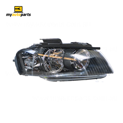 Halogen Head Lamp Drivers Side Certified Suits Audi A3 8P 2004 to 2008