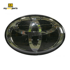 Grille Emblem "Toyota Logo" Genuine, for Pre-Crash Systems, suits Toyota Prado 150 Series 8/2017 to 8/2020