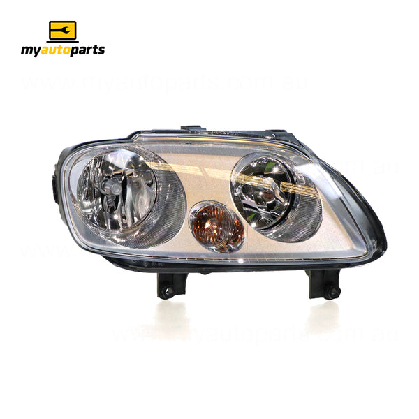 Halogen Manual Adjust Head Lamp Drivers Side OES Suits Volkswagen Caddy 2K 2005 to 2010