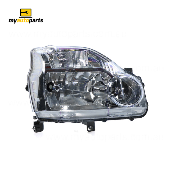 Halogen Manual Adjust Head Lamp Drivers Side Certified Suits Nissan X-Trail T31 2007 to 2014