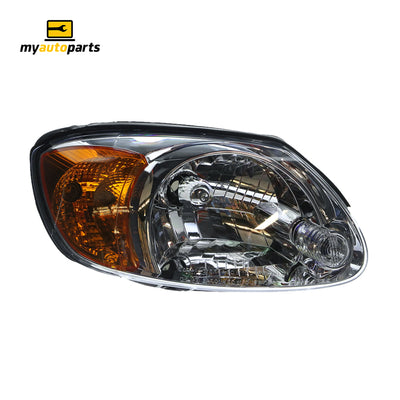 Head Lamp Drivers Side Certified Suits Hyundai Accent GL LC 5/2003 to 7/2003