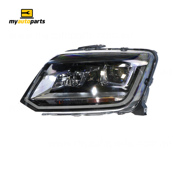 Head Lamp Passenger Side Genuine Suits Volkswagen Amarok Highline/Ultimate 2H 11/2016 On