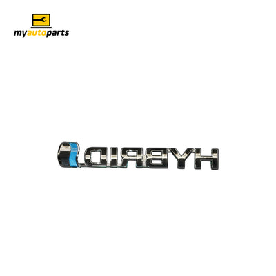 Guard Emblem Drivers Side Genuine Suits Toyota Camry AVV50R 2015 to 2017