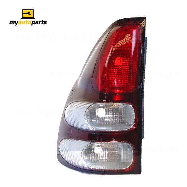 Red/Clear Tail Lamp Passenger Side Certified Suits Toyota Prado RZJ120R / GRJ120R / KDJ120R 2002 to 2009