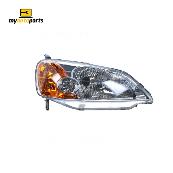 Head Lamp Drivers Side Certified Suits Honda Civic ES 2000 to 2002