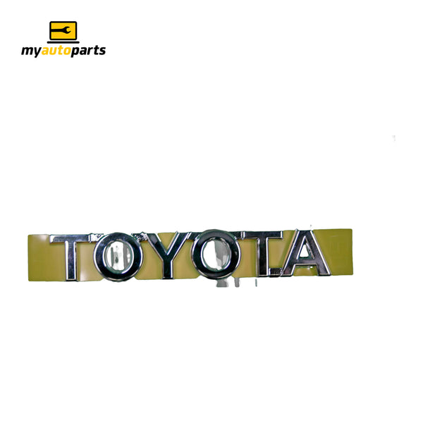Tail Gate Emblem Genuine suits Toyota RAV4