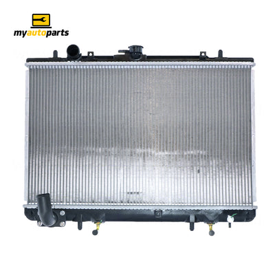 Radiator 35 / 35 mm Plastic Aluminium 375 x 598 x 32 mm Automatic 3.0L L 6G72T Aftermarket Suits Mitsubishi Triton MK 1996 to 2006