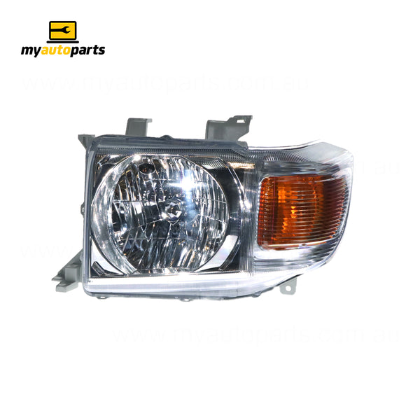 Head Lamp Passenger Side Certified suits Toyota Landcruiser 70 Series 2007 to 2016