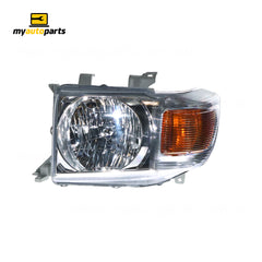 Head Lamp Passenger Side Certified suits Toyota Landcruiser 70 Series 2007 to 2016