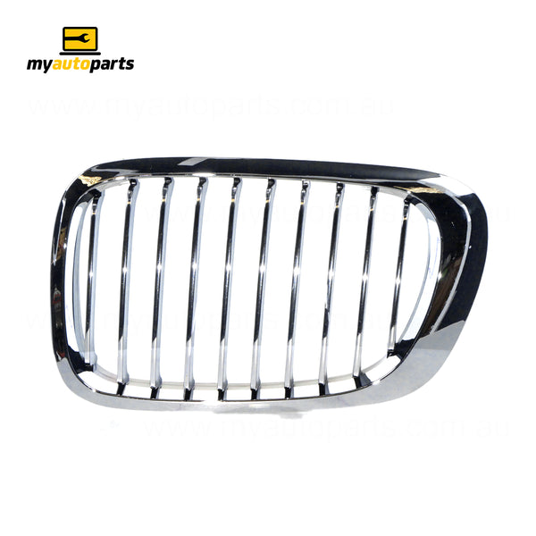 Chrome Grille Passenger Side Aftermarket Suits BMW 3 Series E46 Coupe & Cabrio 1999 to 2003