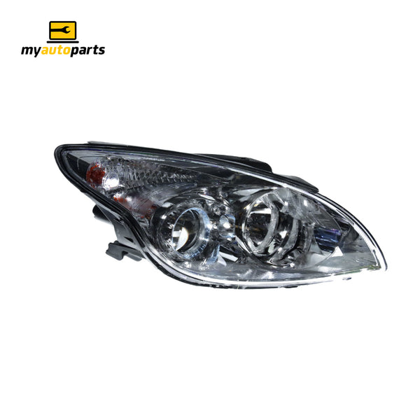 Head Lamp Drivers Side Genuine Suits Hyundai i30 FD 7/2009 to 4/2010